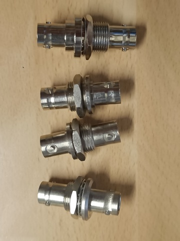 BNC Socket<br>chassis mount back-back 50ohm