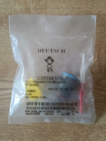 Amphenol<br>19way socket sealed