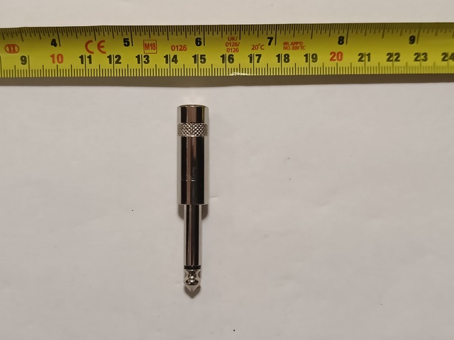 Jack<br>Plug Mono 1/4inch